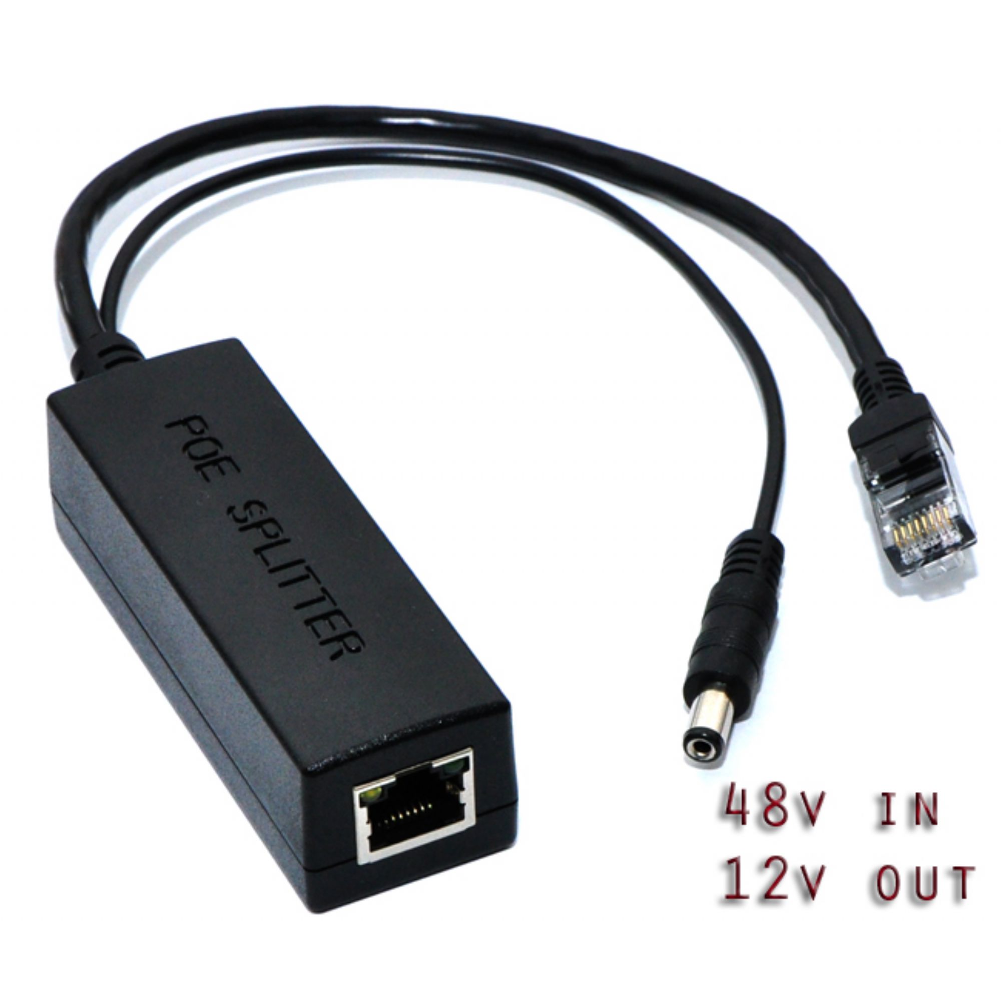 POE SPLITTER (48V IN - 12V OUT) - smartvision.com.tr
